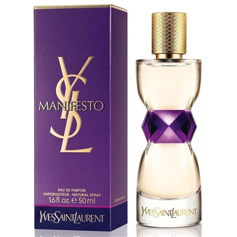 Manifesto Yves Saint Laurent perfume .